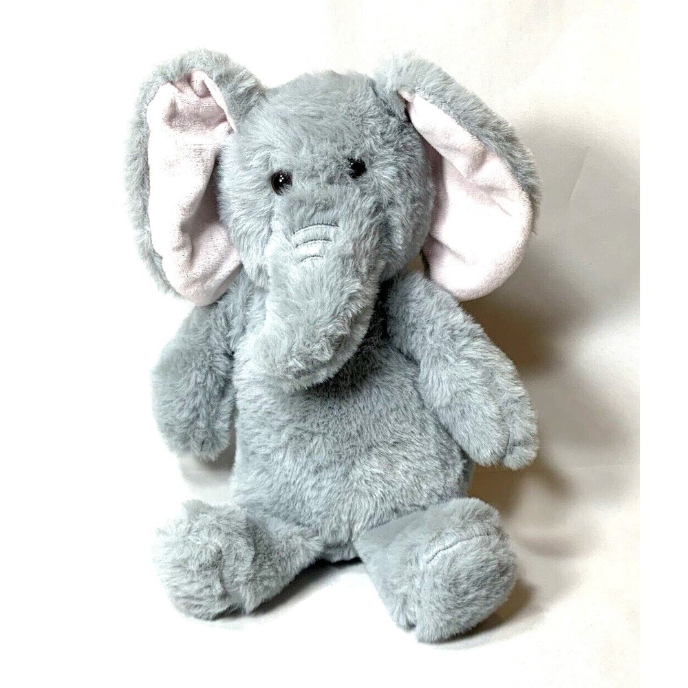 Somerset Toiletry Co. Warming Plush Heating Pad Gray Elephant Microwave Cozy